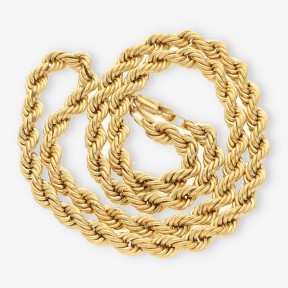 Cordón 50cm en oro 18kt