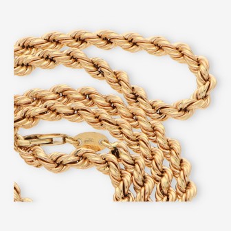 Cadena cordon oro