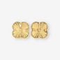 Pendientes Trébol oro 18kt