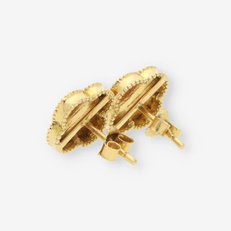 Pendientes Trebol oro