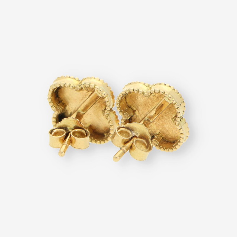 Pendientes Trebol oro