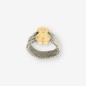 Anillo acero y oro TOUS
