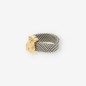 Anillo acero y oro TOUS