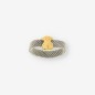 Anillo acero y oro TOUS
