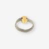 Anillo acero y oro TOUS