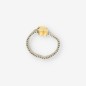 Anillo acero y oro TOUS