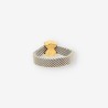Anillo acero y oro TOUS
