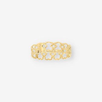 Anillo calado oro TOUS