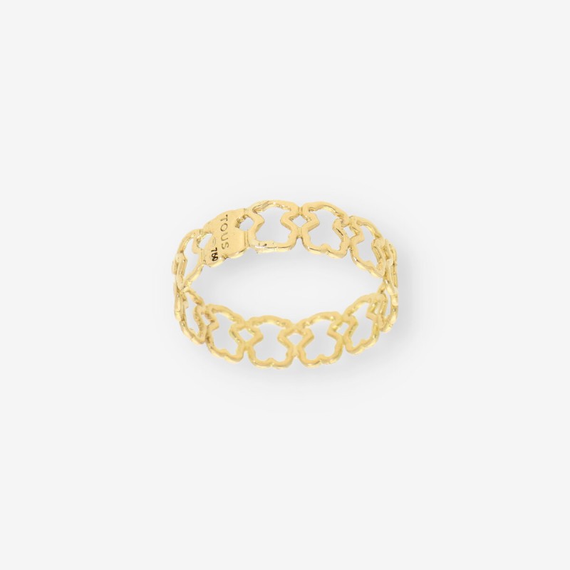 Anillo calado oro TOUS