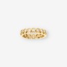 Anillo alianza oro y brillantes