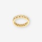 Anillo alianza oro y brillantes
