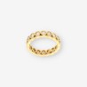 Anillo alianza oro y brillantes