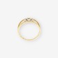 Anillo M oro 18kt y brillantes