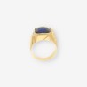 Anillo oro p. azul