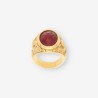 Anillo oro p.roja