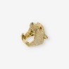 Anillo pantera oro