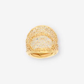 Anillo calado oro
