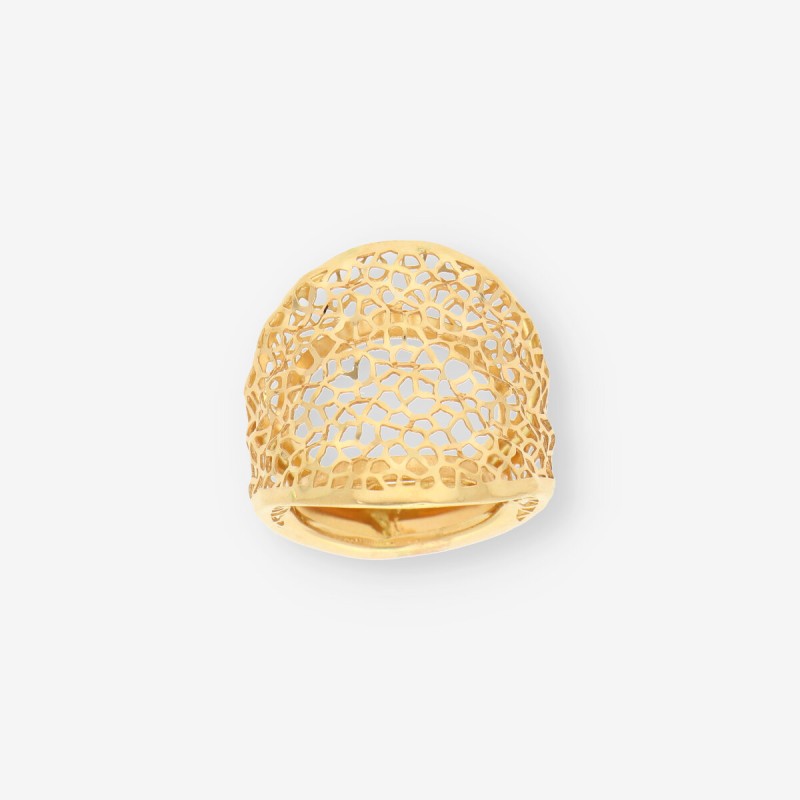 Anillo calado oro 18kt