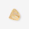 Anillo calado oro