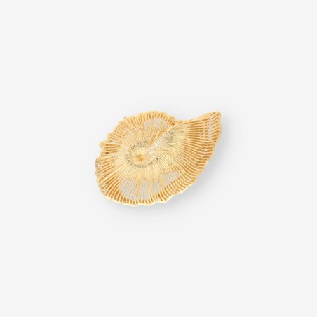 Anillo filigrana oro forma concha