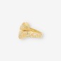 Anillo oro 18kt blanco y amarillo