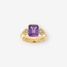 Anillo p. lila y oro