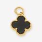 Colgante trébol con Ónix y oro 18kt