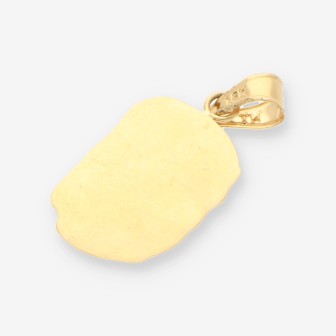 Colgante cara Cristo oro