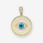 Colgante ojo turco oro 18kt