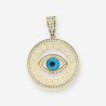 Colgante ojo turco oro