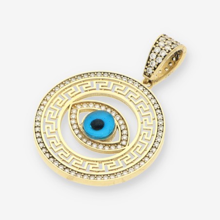 Colgante ojo turco oro 18kt