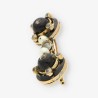 Broche Vintage perla y Diamantes