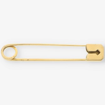 Broche imperdible oro