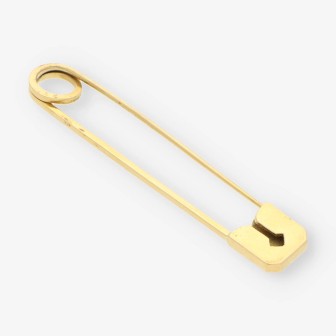 Broche imperdible oro