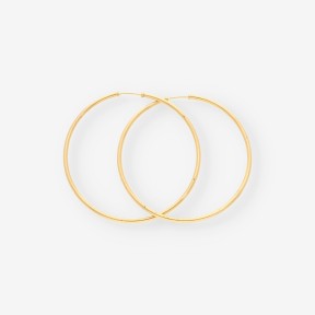 Pendientes aro oro
