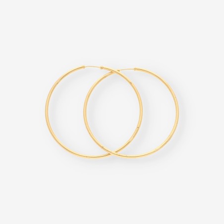 Pendientes aro oro