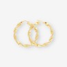 Pendientes aro oro Graziella