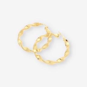 Pendientes aro Graziella oro 18kt