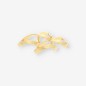 Pendientes aro infinito oro 18kt