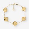 Pulsera Trebol oro