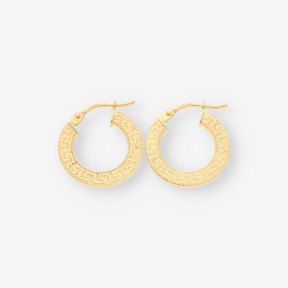 Pendientes aro oro