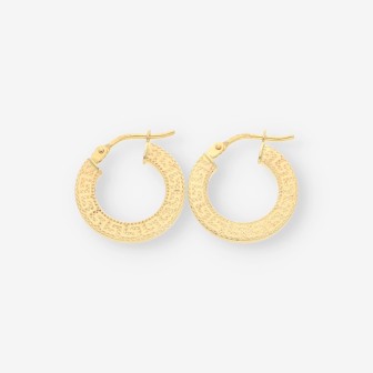 Pendientes aro oro