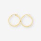 Pendientes aro en oro 18kt