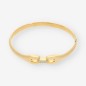 Esclava oro 18kt y brillantes