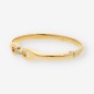 Esclava oro 18kt y brillantes