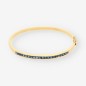 Esclava zafiros y oro 18kt