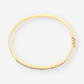 Esclava zafiros y oro 18kt