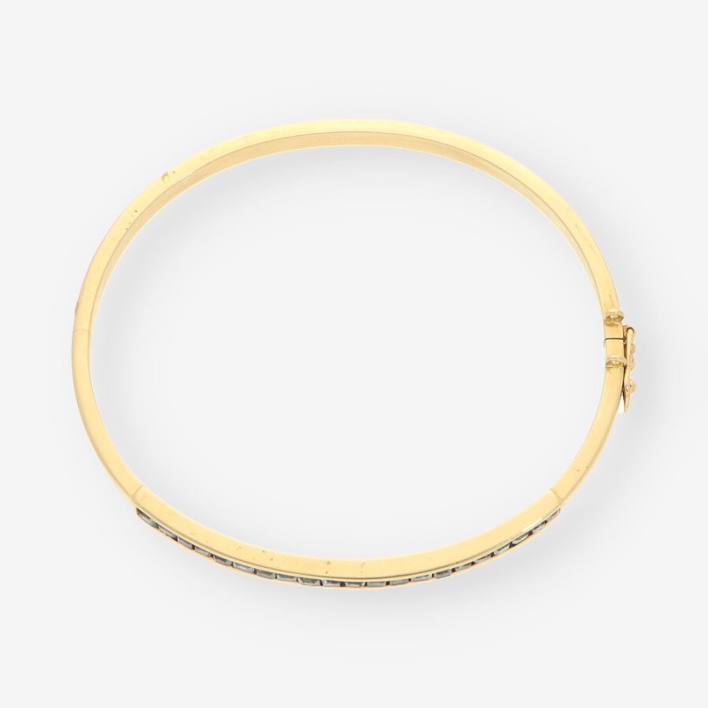 Esclava zafiros y oro