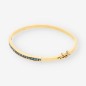 Esclava zafiros y oro 18kt