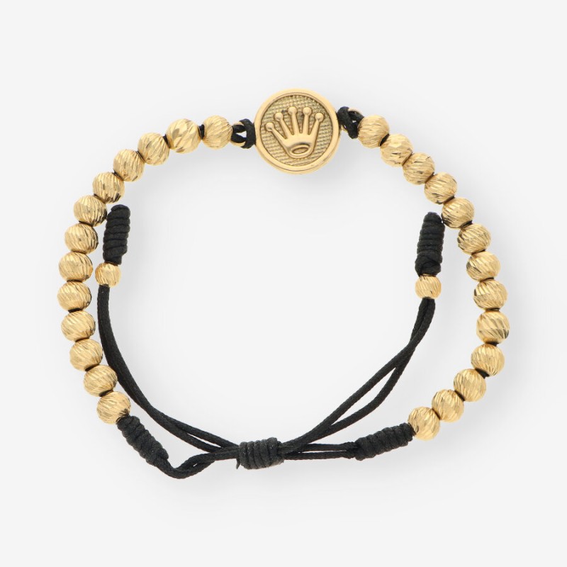Pulsera hilo y oro